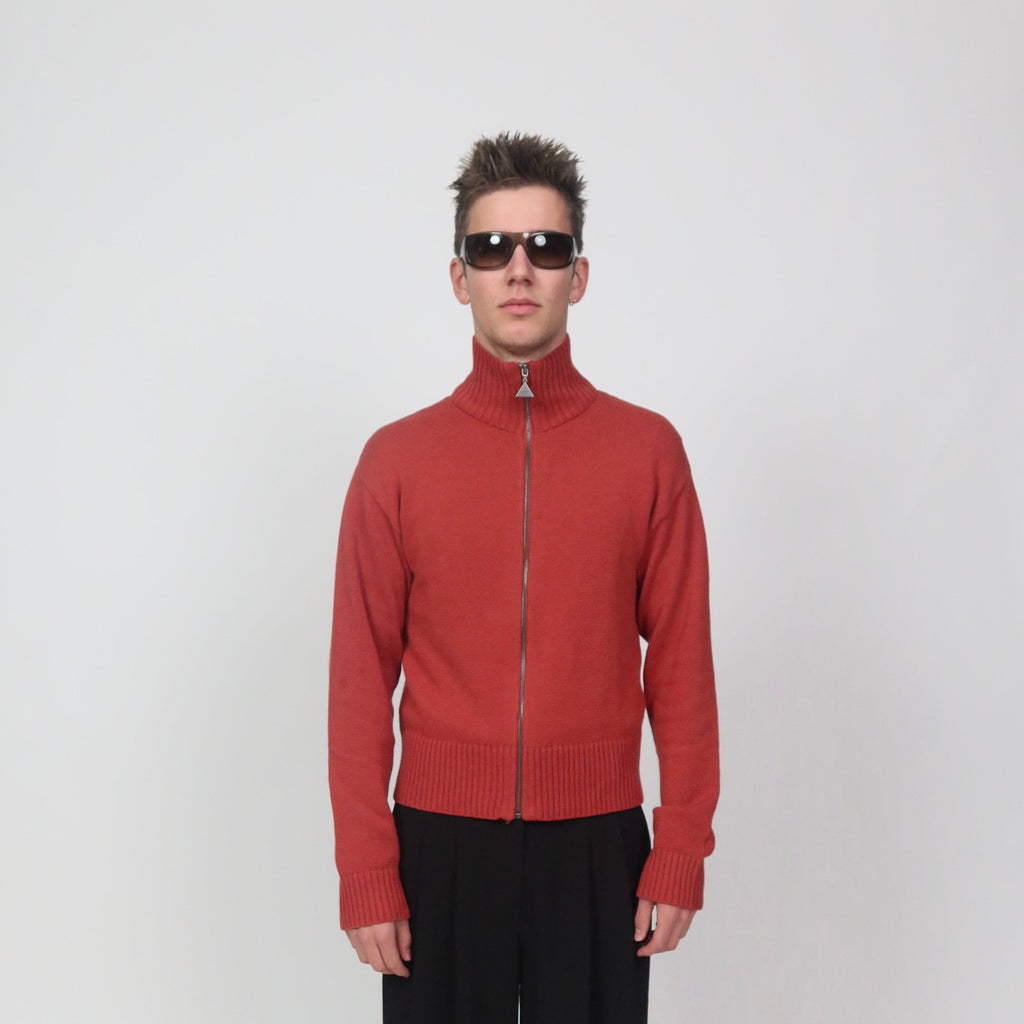 ZIP UP RED UNISEX FIT