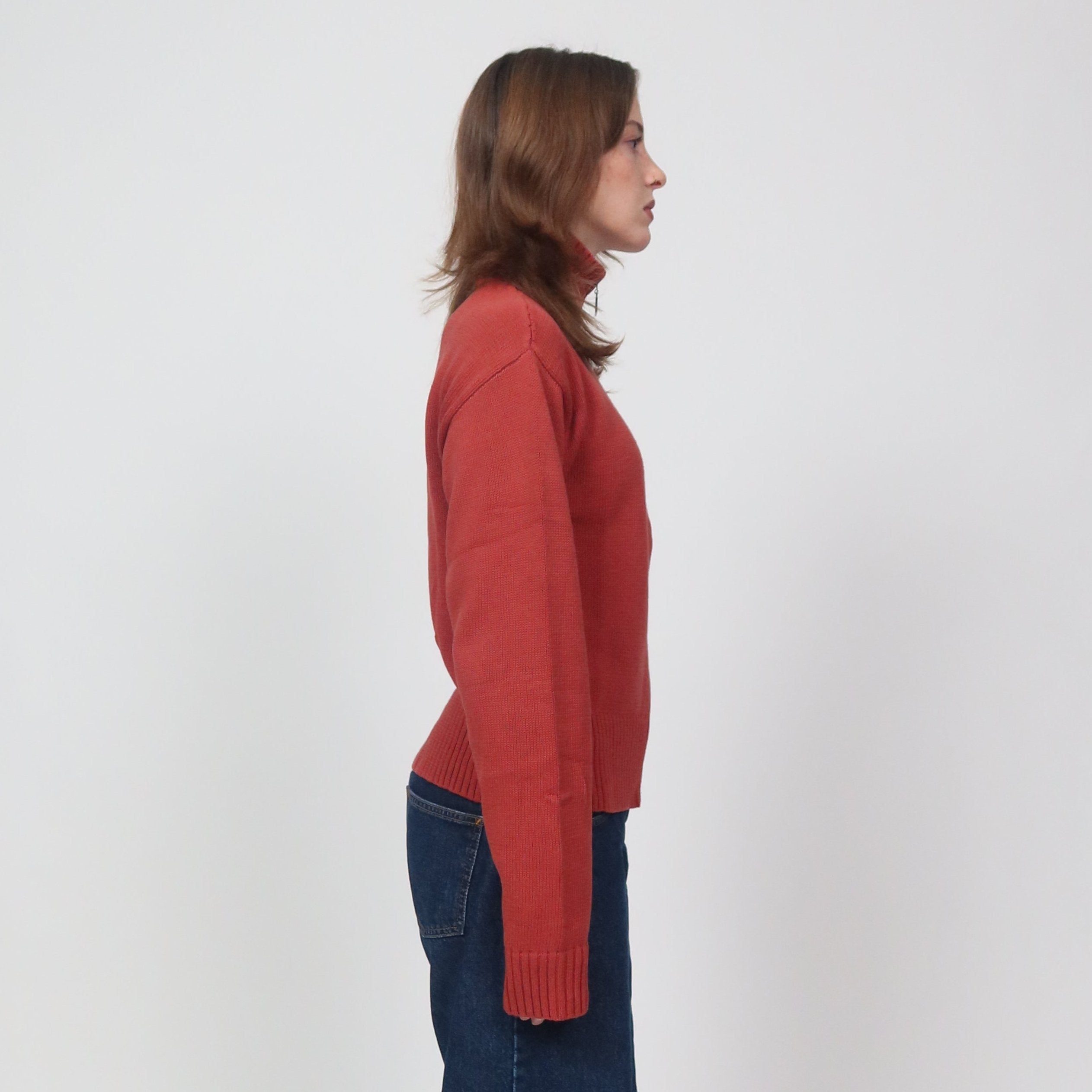 ZIP UP RED UNISEX FIT