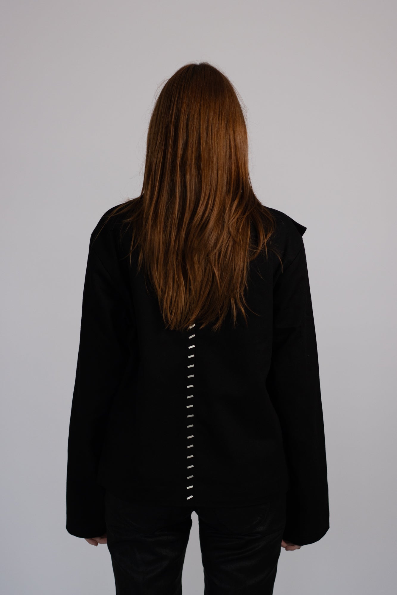 ASYMMETRIC BUTTON JACKET